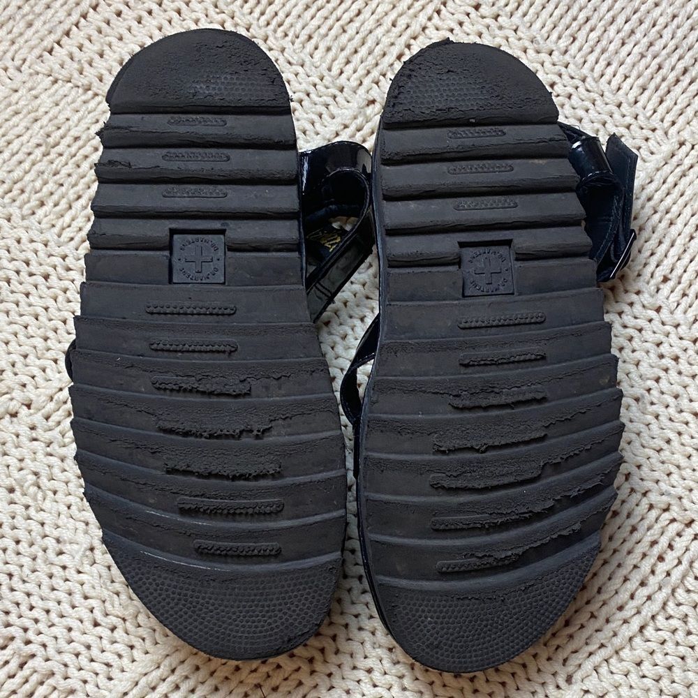 Doc Martens Black Blair Hydro Gladiator Sandals Size 8 - Picture 8 of 9